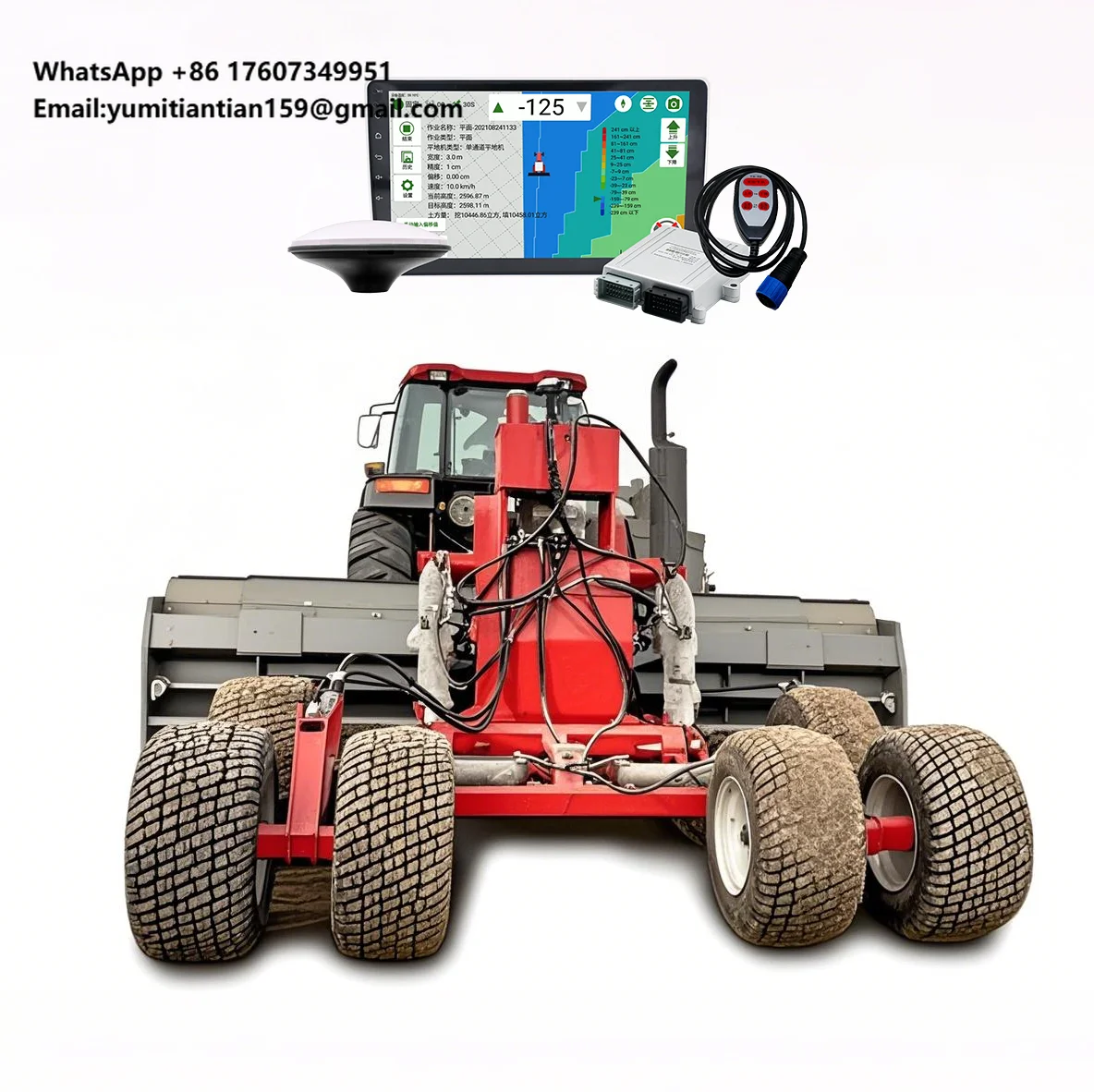 

Modern Satellite Leveler for Agricultural Sprayers and Farming Equipment for Professional Field Preparation