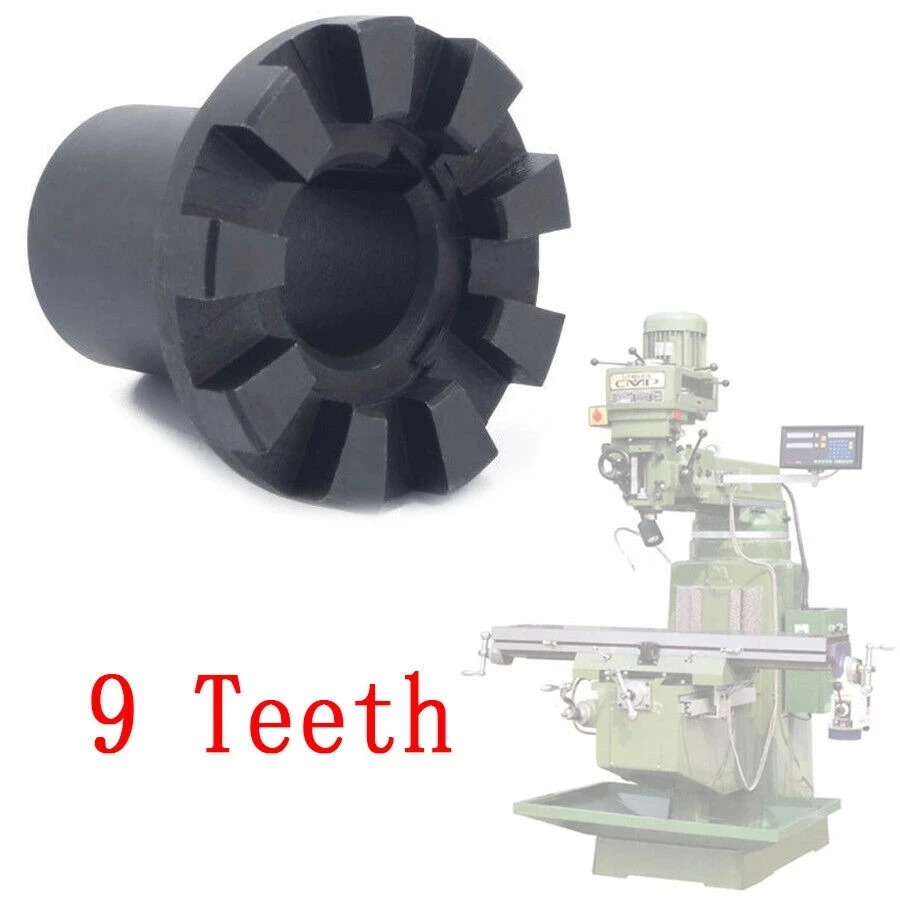 Bridgeport Moinho Parte Fresadora Eixo de Engrenagens Inserção Embreagem Combinando Dente 1pc