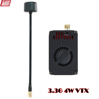 RUSHFPV OverShoot 3.3G 4W VTX Supports IRC Tramp Protocol Video Transmitter/ 3.3GHz VRX Module For FPV Drone