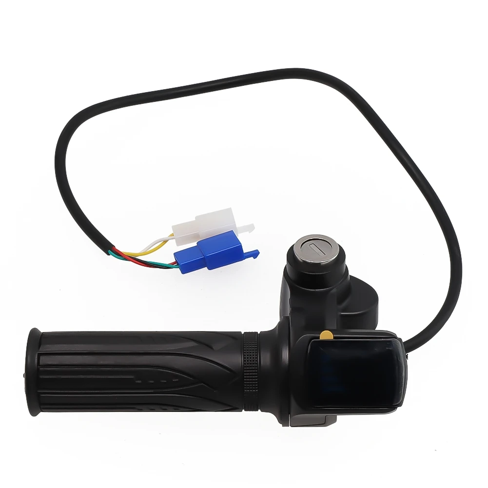 Bike Grip Handlebar Lithium Battery Quality Detection Throttle Handlebar with LED Display for E Bike and Scooter