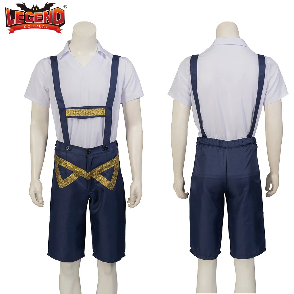 Oktoberfest Costume Men Shirt Pants Suit Octoberfest Bavarian Costume German Traditional Beer Festival Costume Halloween Outfit