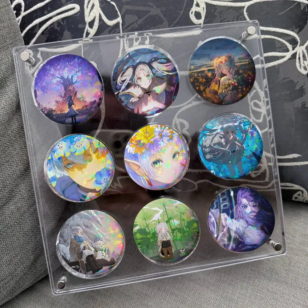 F-Frieren Beyond Journeys End For Badge Custom Cartoon Lapel Pin Metal Brooch Souvenir Badges For Backpack Clothing Decoration