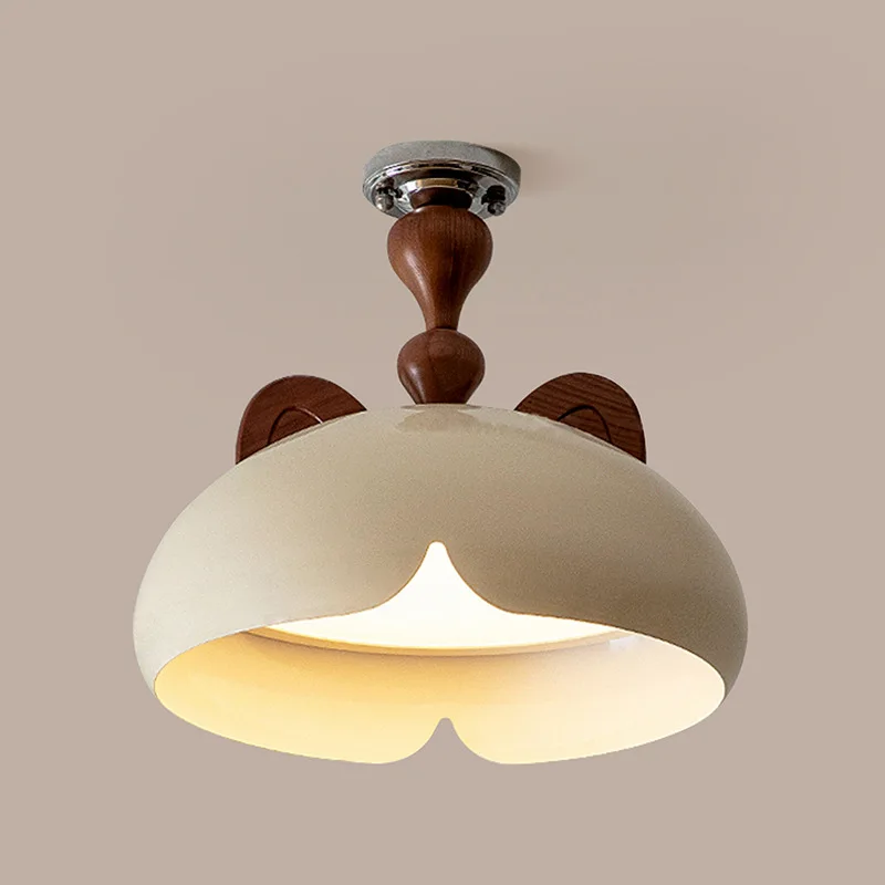 Slaapkamer plafondlamp moderne crème wind studie middeleeuws