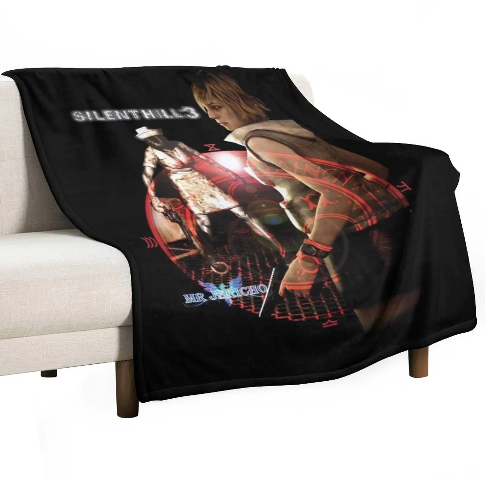 Silent Hill 3 Heather Throw Blanket Plaid Decorative Sofas Cute Plaid Polar Blankets