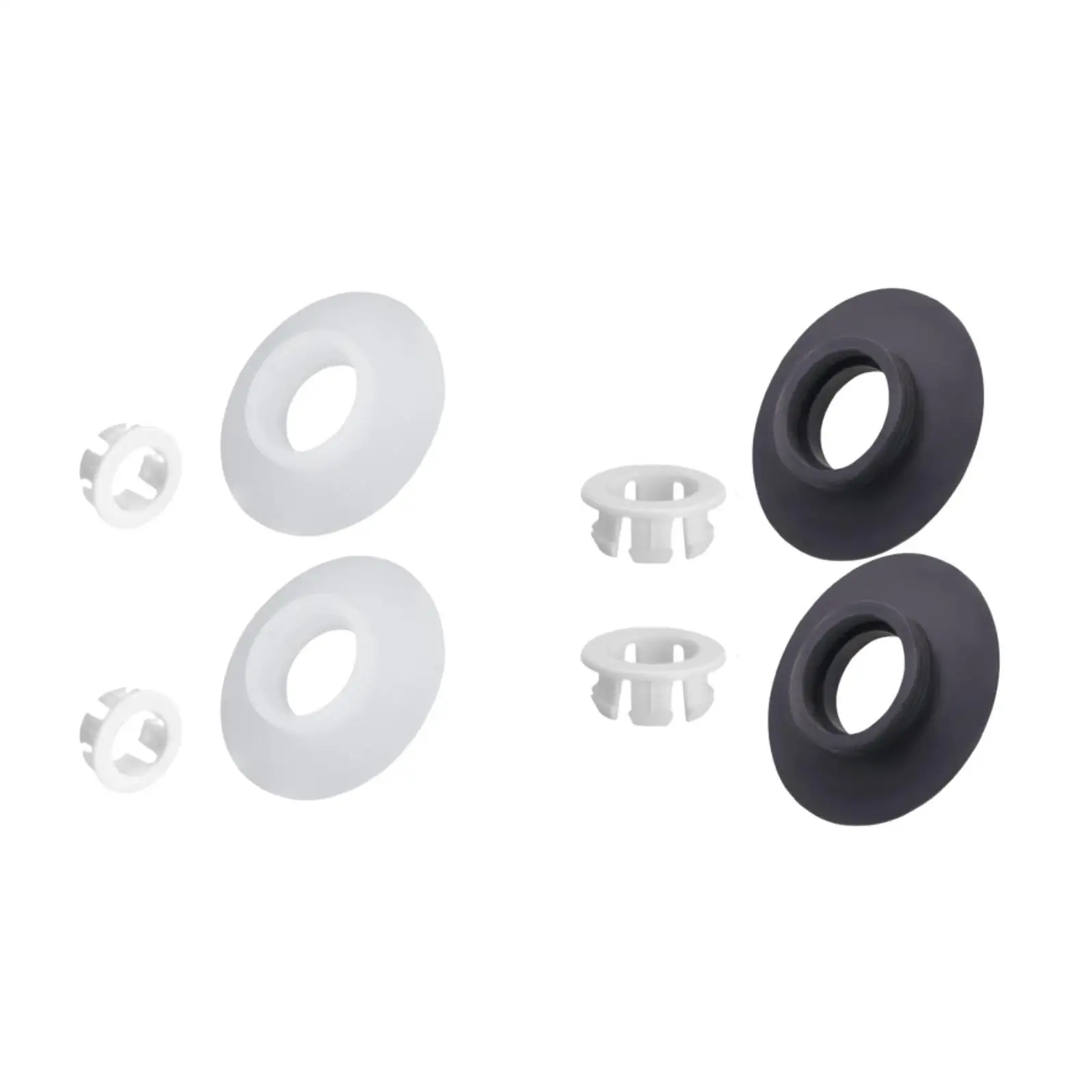 

Два комплекта уплотнений и зажима смывного клапана. Широкая совместимость. Высокопроизводительные аксессуары для ремонта туалета для двойных смывных клапанов.