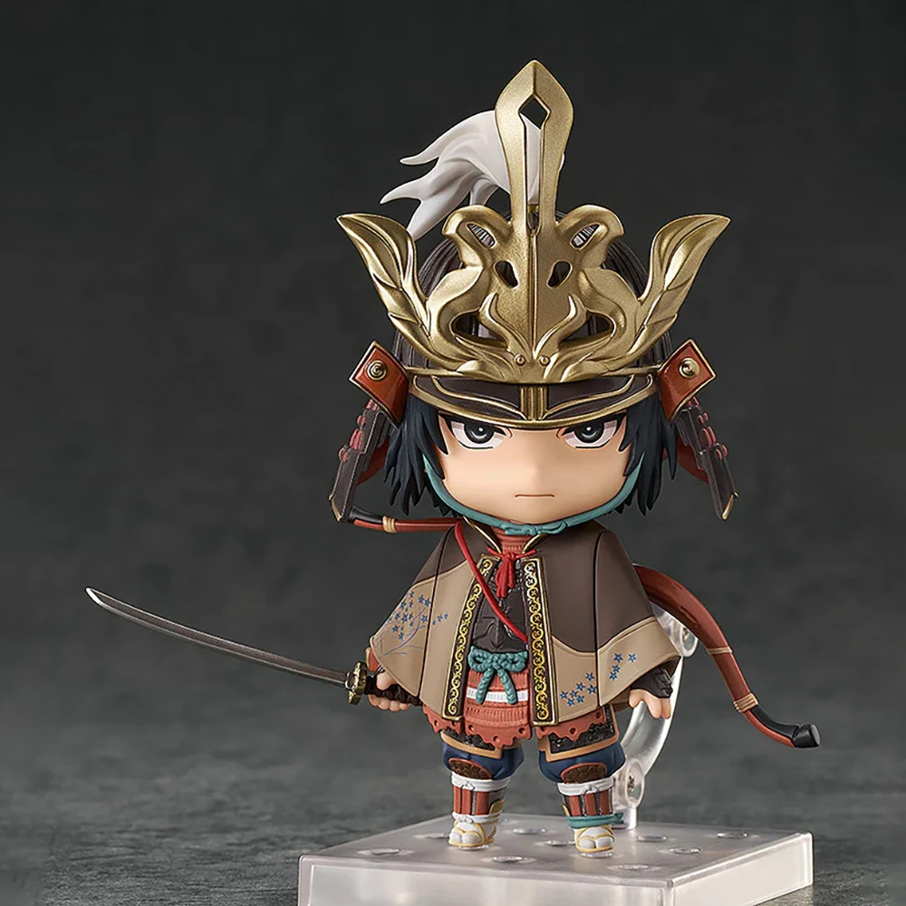 오리지널 Good Smile Company 넨드로이드 2528, Genichiro Ashina (Sekiro: Shadows Die Twice), 100mm 애니메이션 피규어 모델, 장난감 선물