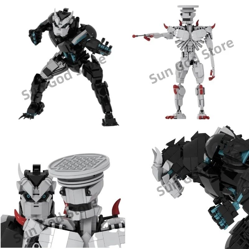 

New Anime Monster No. 8 Building Block Model Toy Monster No. 9 Ornament Collection Building Block Model Toy For Kid Gift