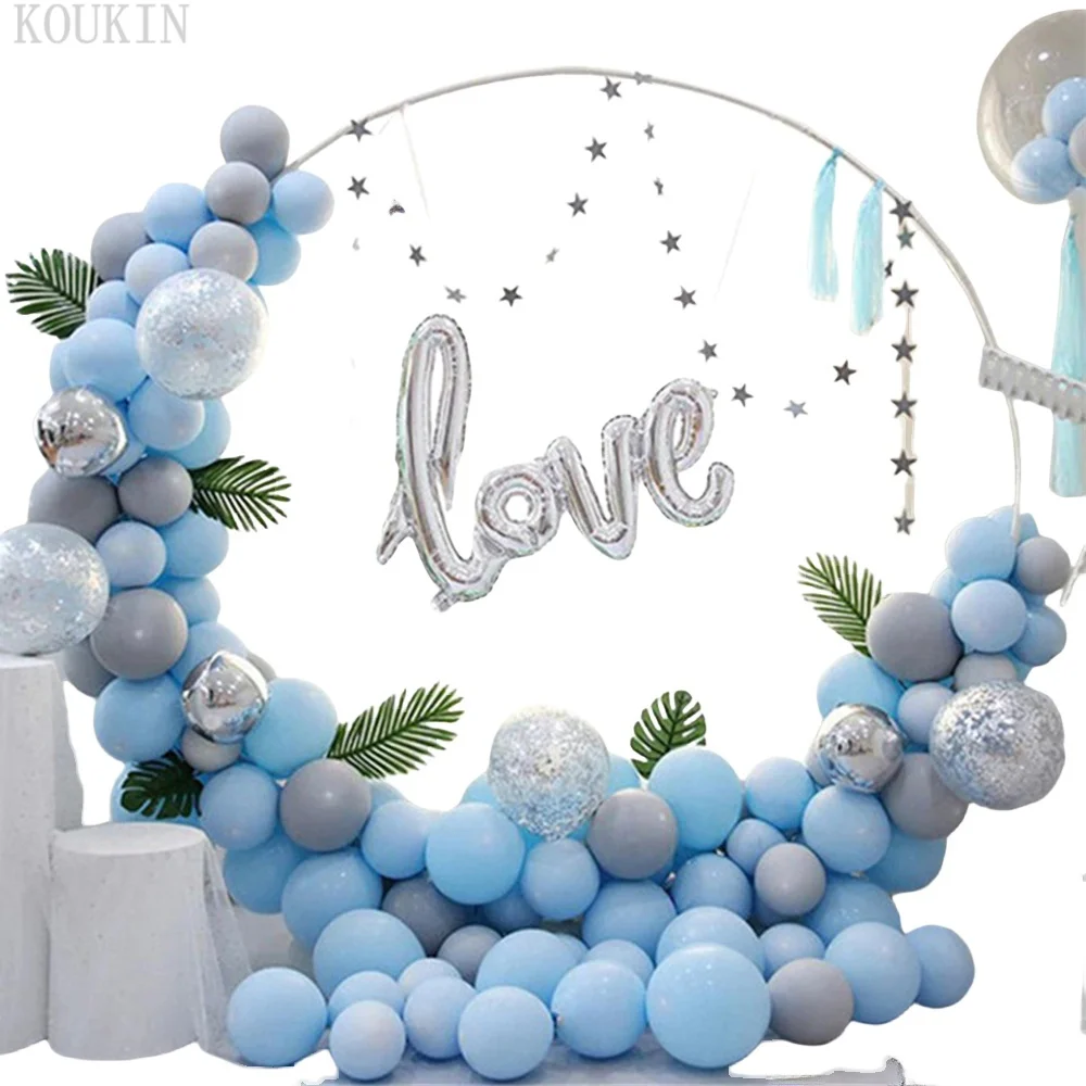 

Gold Metal Arch Backdrop Stand for Wedding Ceremony Birthday Party Bridal Baby Shower Photo Booth Garden Floral Balloon Arches