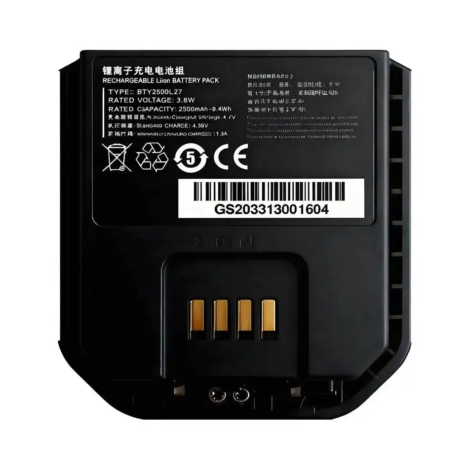 2500Mah For TD Tech Dingqiao Video And Audio Law Enforcement Recorder Durable Bty2500li23 Body Camera Battery