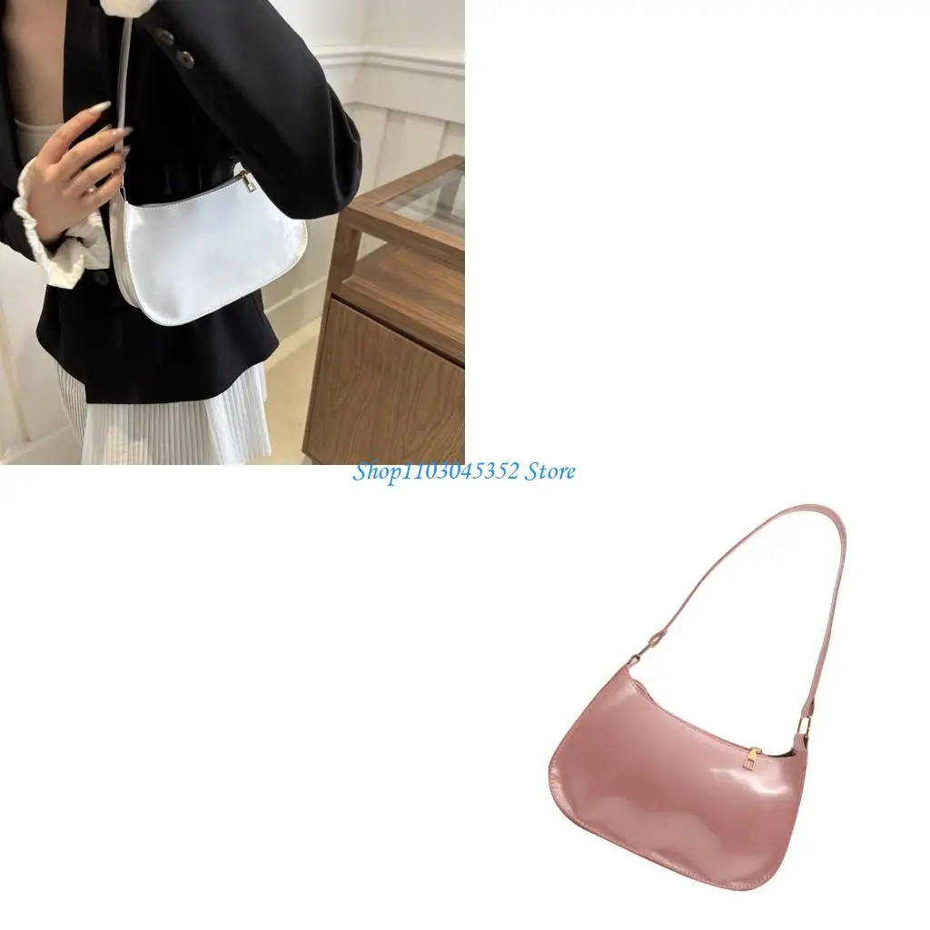 

Современная сумка через плечо с застежкой-молнией, стильная сумка под мышками, сумка из искусственной кожи для женщин