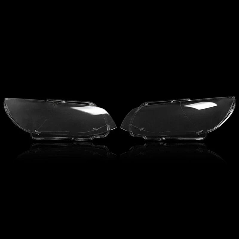 1 Pair Car Headlight Headlight Lens Cover For-BMW E92 E93 Coupe Convertible 2010-2013