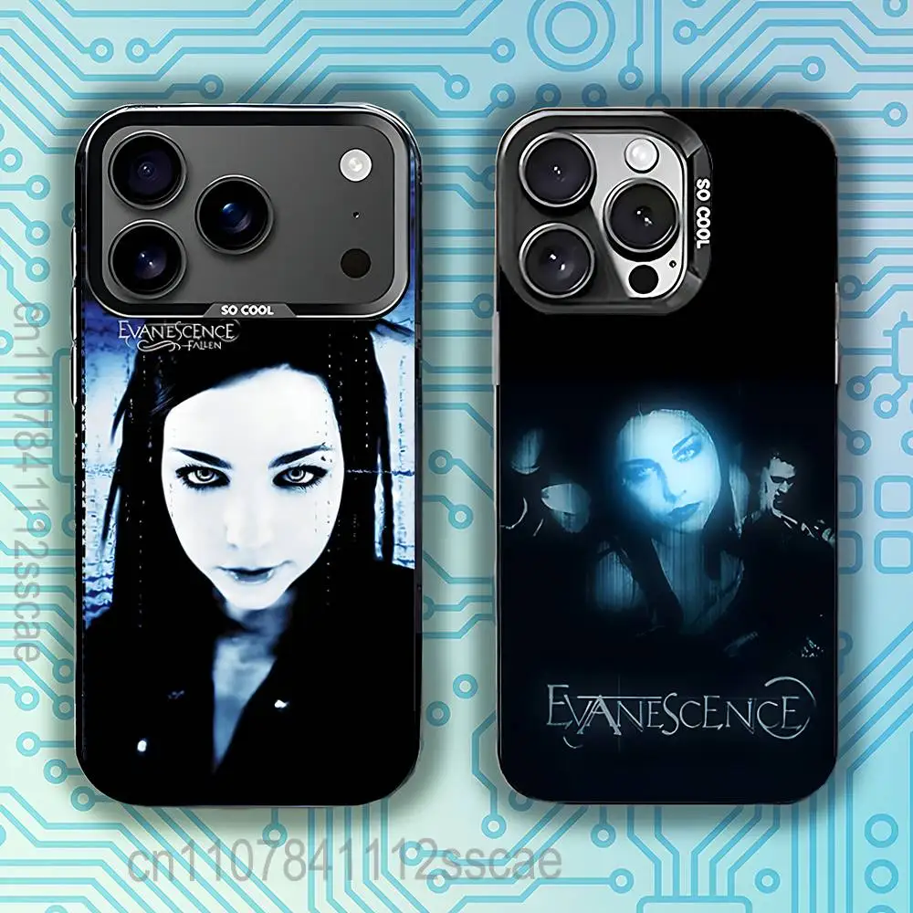 

Evanescence Amy Lee Phone Case For iPhone 17,16,15,14,13,12,11,Pro,Max,Plus,E,Air,Mini Black IMD Cover