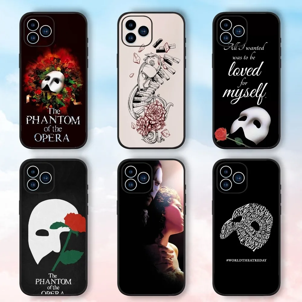 T-The P-Phantom of the Opera Phone Case For Samsung Galaxy A51 A71 A41 A21S A11 A03S A12 A32 A52 5G Silicone Cover