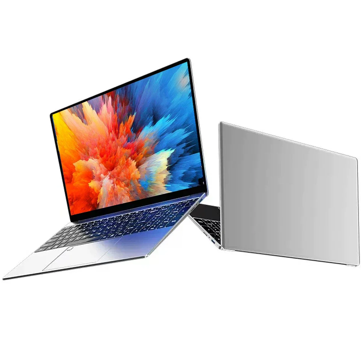 15.6인치 N5095 노트북 PC, 최대 32GB의 RAM, 2TB의 Windows 11 Pro, 세련된 블랙 백라이트 영어/러시아어 키보드 탑재