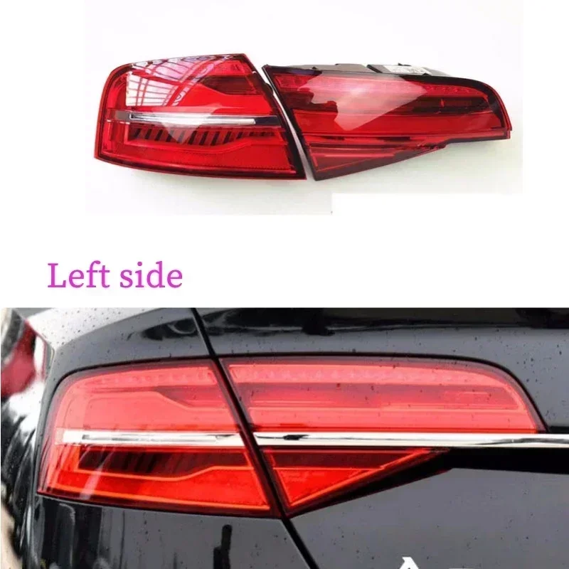 Dla AUDI A8 D4PA 2015 2016 2017 tylne światło obudowa montażowa światła hamowania lampa cofania