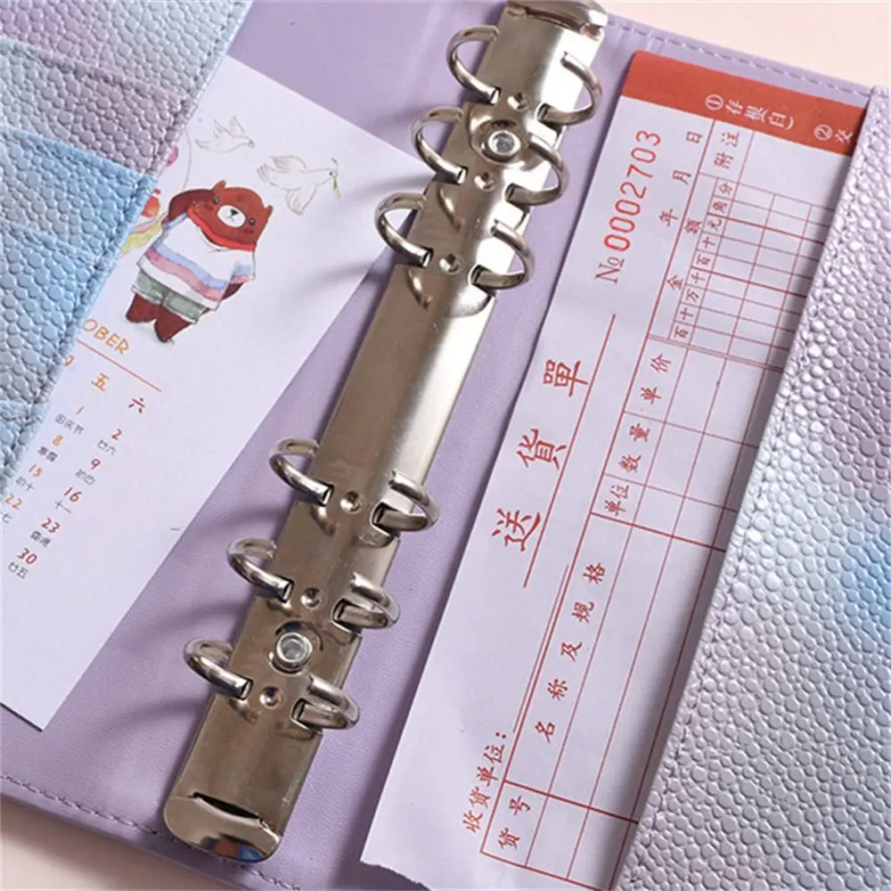 Office Supplies Stationery Notepad Journal 6 Rings Diary Planner Organizer Notebook Cover Loose-leaf Binder Binder Notebook