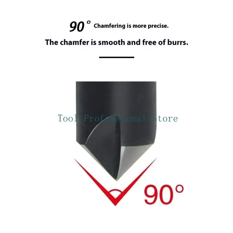 Alesatore per sbavatura precisione 57QF per smussatura della rifilatura dei bordi tubi ferro in plastica