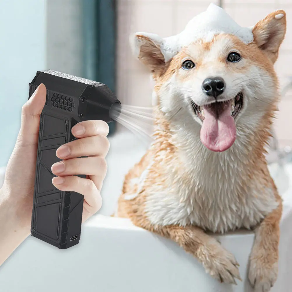 130000 RPM Mini Turbo Jet Fan Borstelloze Motor Krachtige Luchtstroom Gewelddadige Luchtblazer 3000 mAh Handheld Duct Fan voor Computer toetsenbord