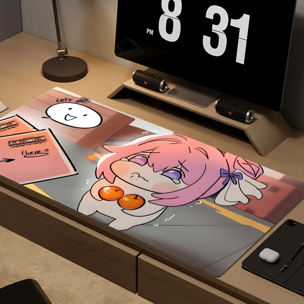 مضحك دورو ميمي ماوس الوسادة ألعاب Kawaii حصيرة مكتبية الكرتون دوروثي ماوس الألعاب مكتب الملحقات الوردي دورو لوحة المفاتيح حصيرة مكتبية