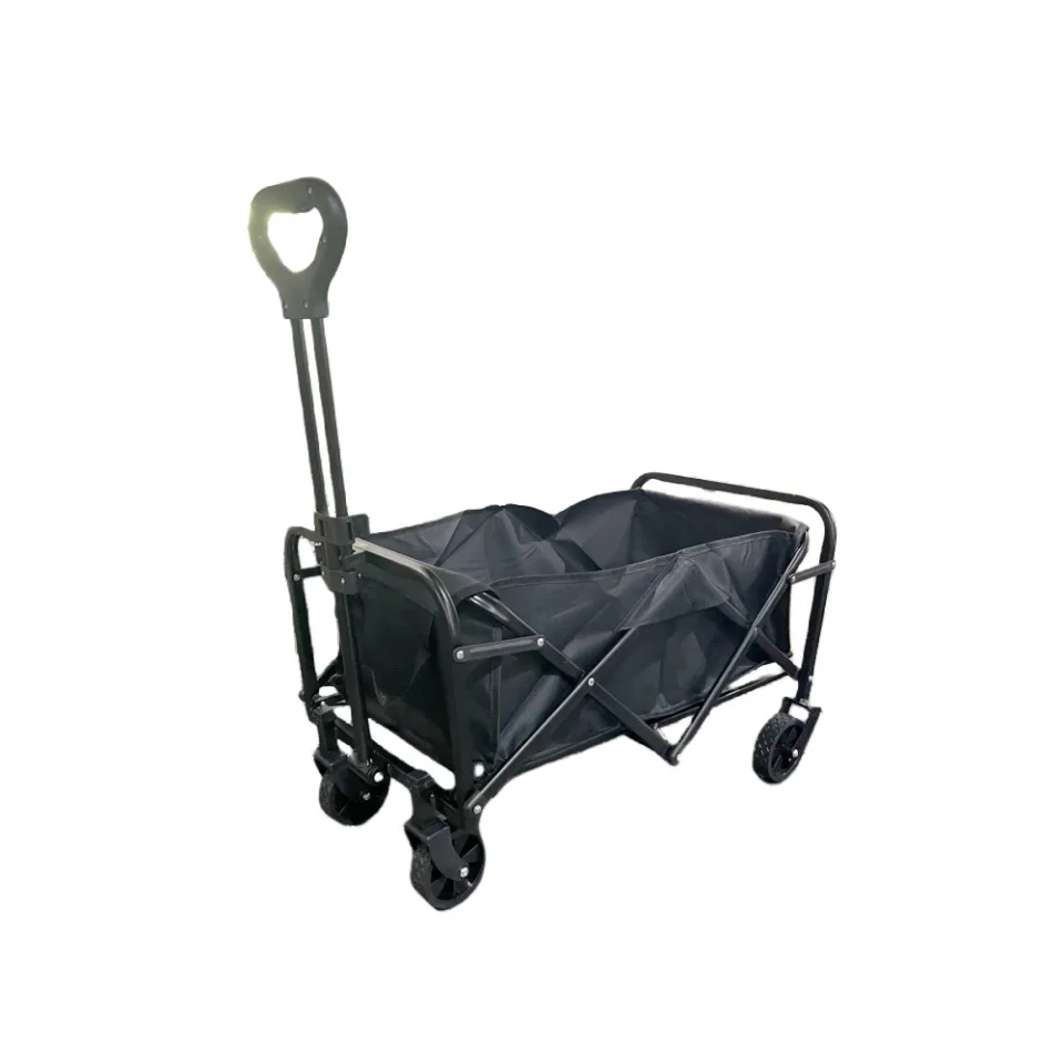 

5 Inch Multi-Functional Camper Car Small Camping Trolley Outdoor Foldable Trolley Picnic Stall Trolley