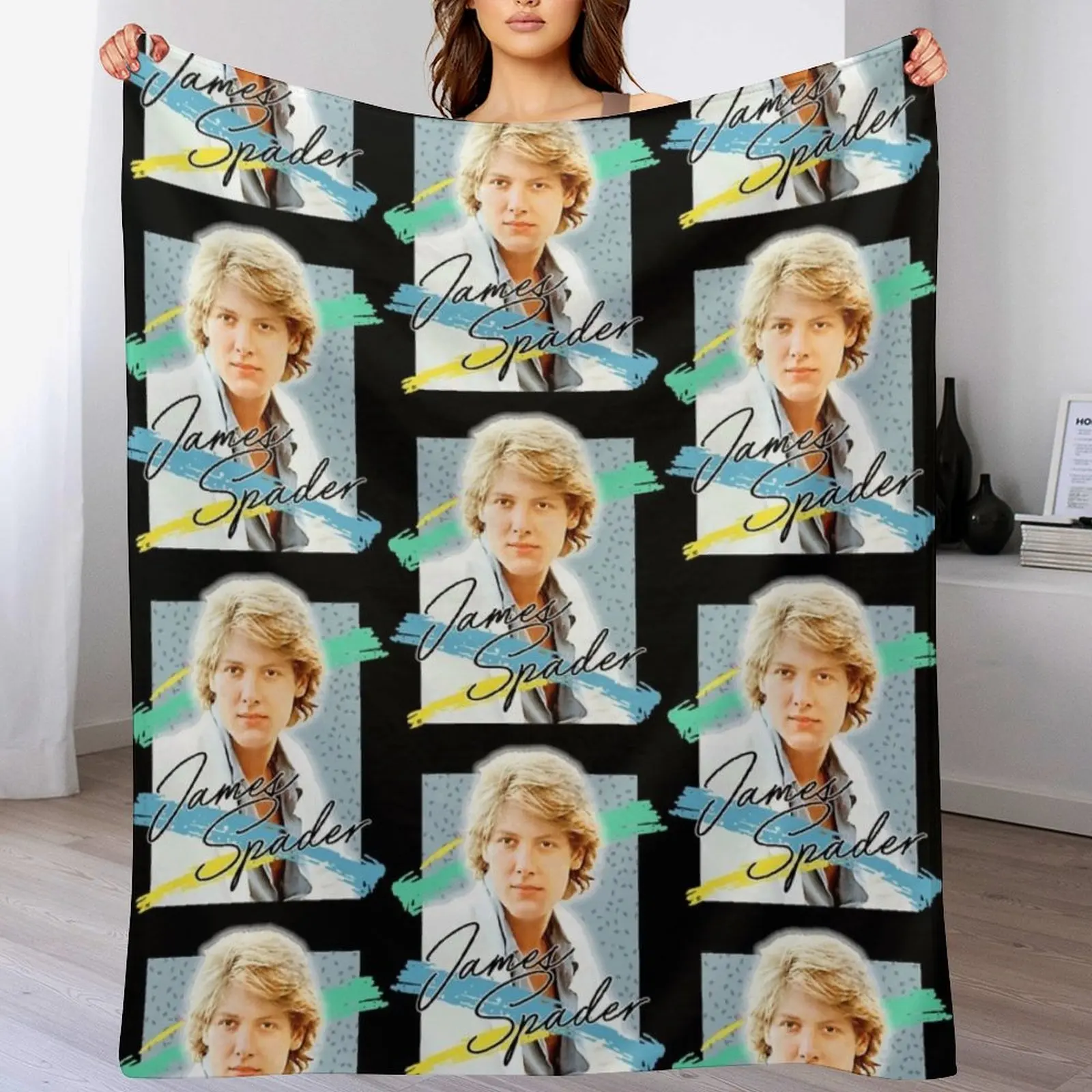 

James Spader Throw Blanket Luxurious Soft Blanket Holiday Gift for Family