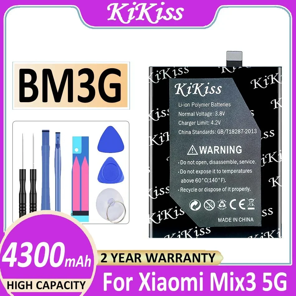 

KiKiss Battery BM3G 4300mAh For Xiaomi Mix3 mix 3 5G Bateria