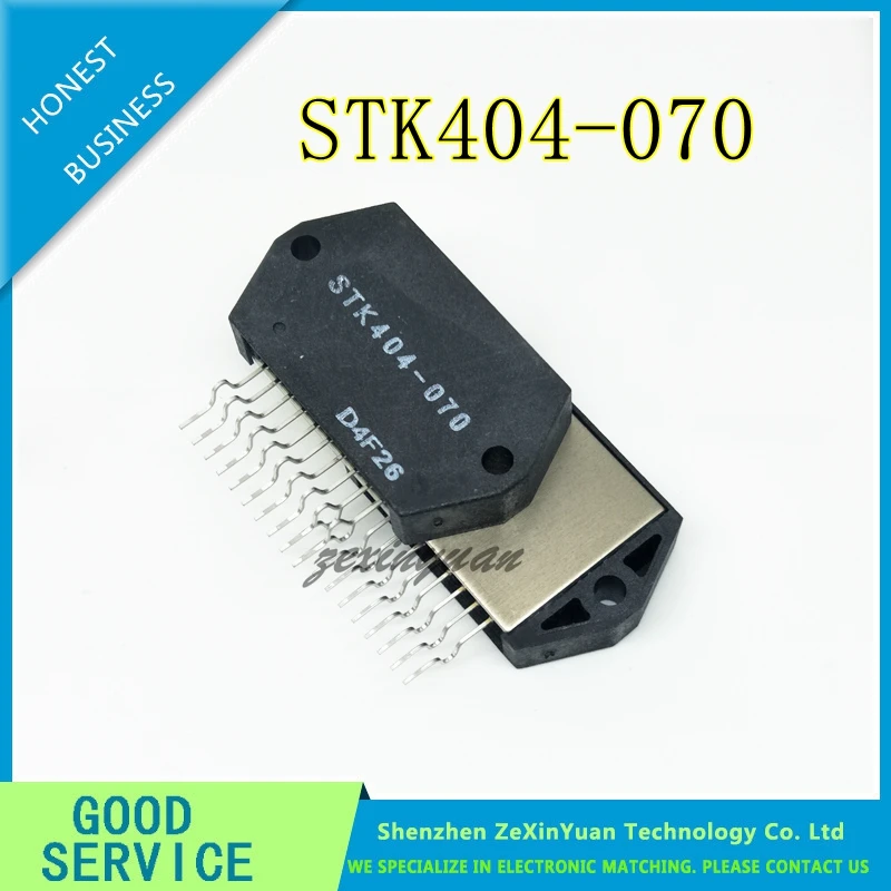 1PCS NEW Original STK404-070 404-070 IC HYBRID MOD AUD PWR AMP AB 1CH HYB-10