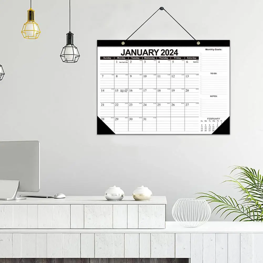 

2024 Calendar Wall Office Decoration Calendar 365-day Countdown Desktop Calendars Multifunctional Durable for 2024-2025