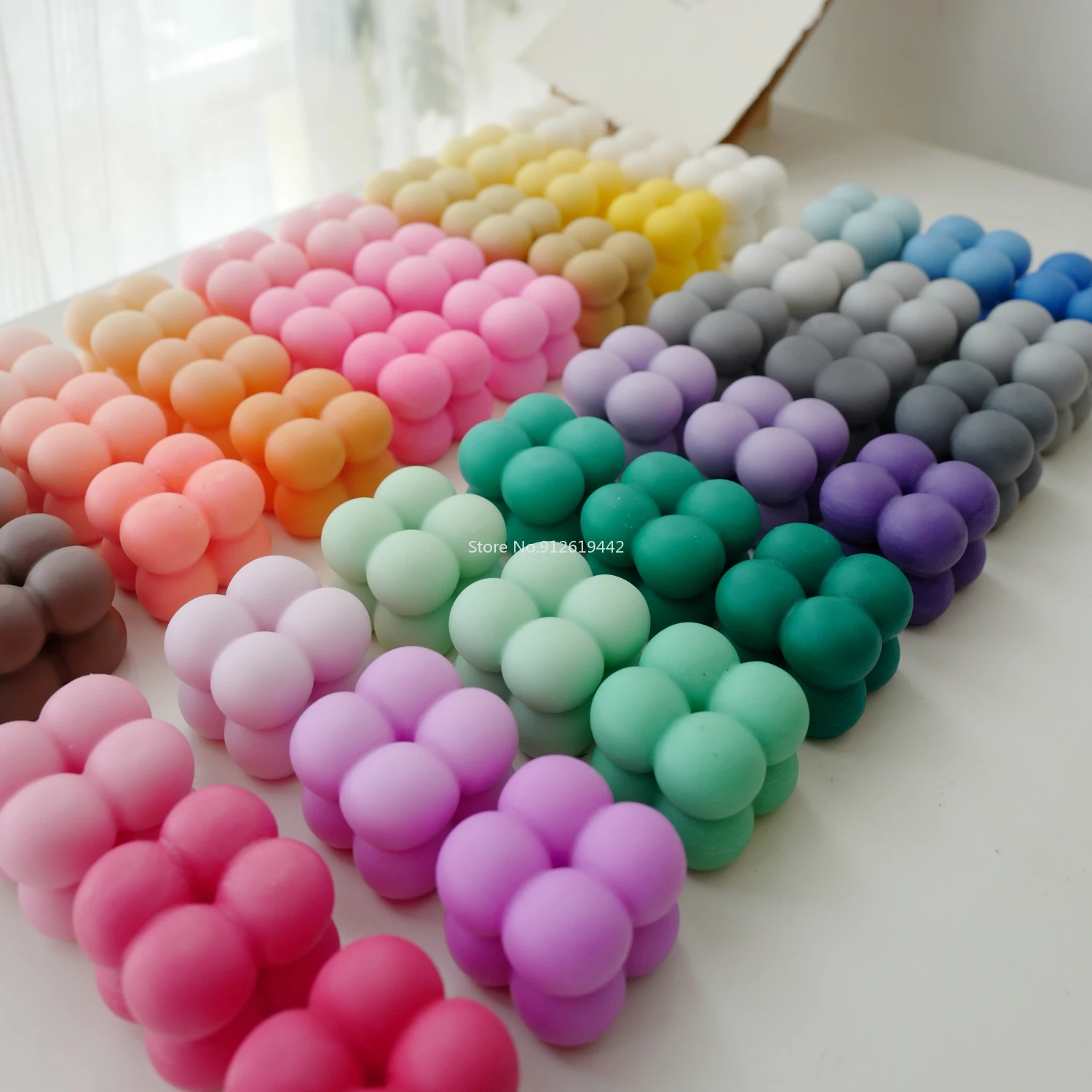 17 Colors Candle Solid Dye Soybean Wax Ice Flower Pigment Diy Scented Candle Making Pigment Color Opaque candle dye