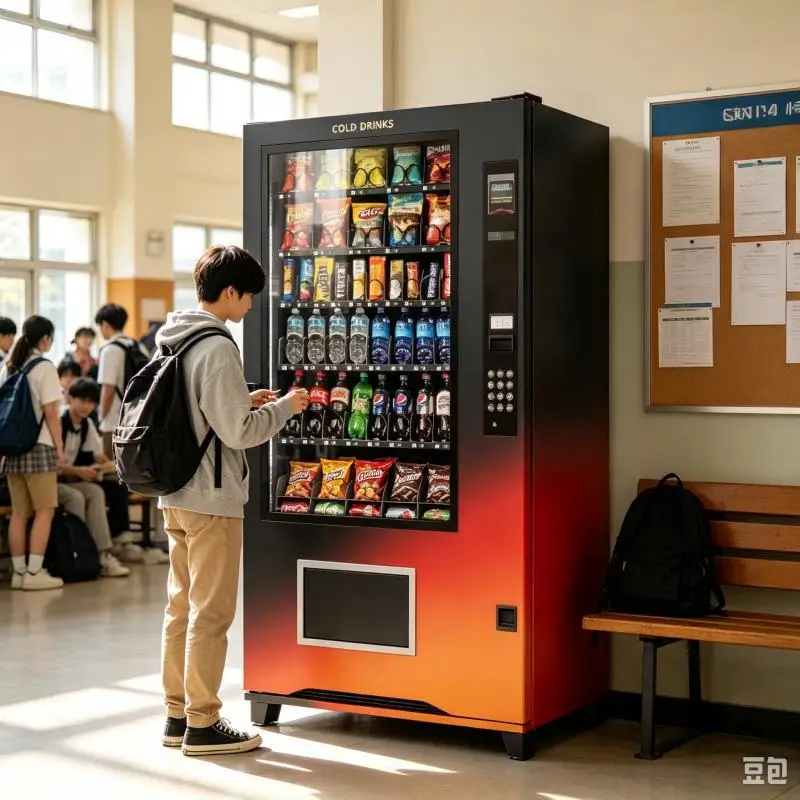 Smart Automatic Vending Machine Customized For Snacks Beverages Retail Business Self Service Equipment