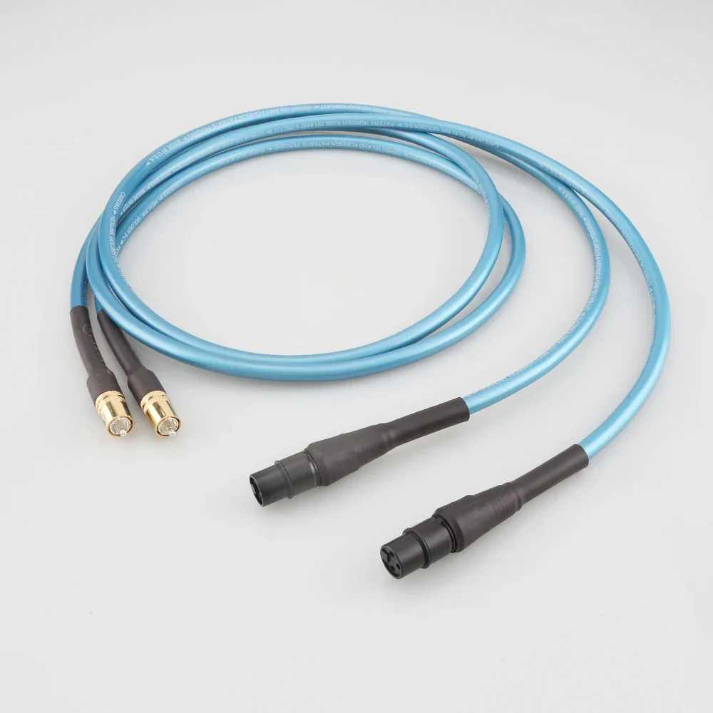 

HiFi Cardas RCA to XLR Balanced Plug Audio Cable Cardas Cross Audio Amplifier CD DVD Player RCA Interconnect Cable