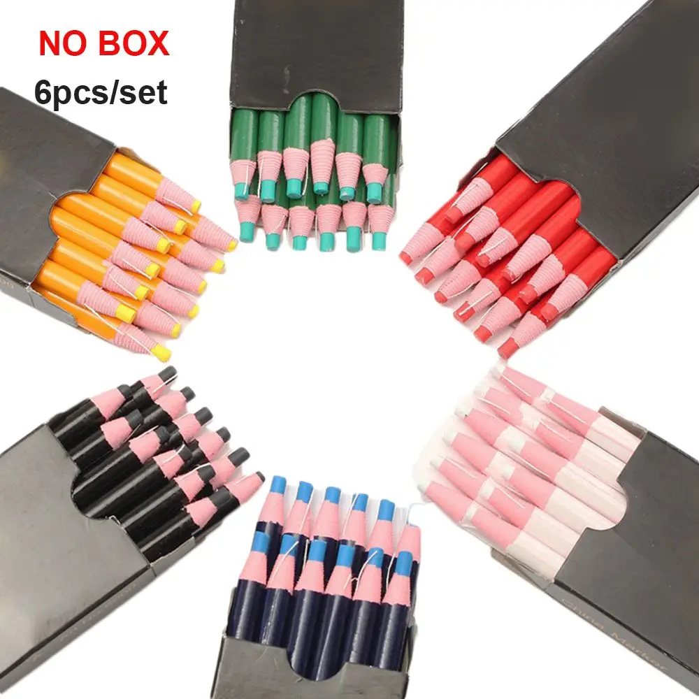 6PCS/SET String Drawing Tool Painting Paper Roll Pen Wax Pencil Colored Crayon Marker