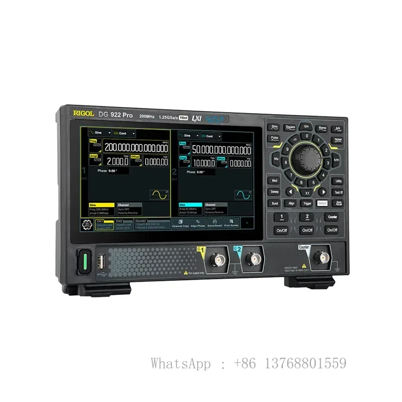 DG902 Pro/DG912 Pro/DG922 Pro- 70/150/200MHz Function/Arbitrary Waveform Generator 2 Channel 7