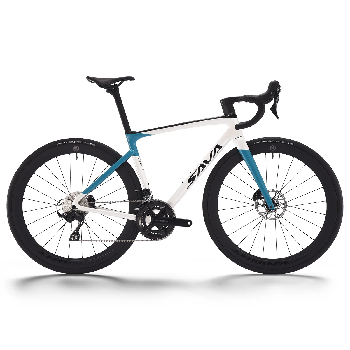 

SAVA HAWKEYE Full Carbon Fiber Road Bike 700*25C Adult Road Bike 8.3kg with SHIMAN0 105 7120 Kit 24 Speed CE+UCI Certified