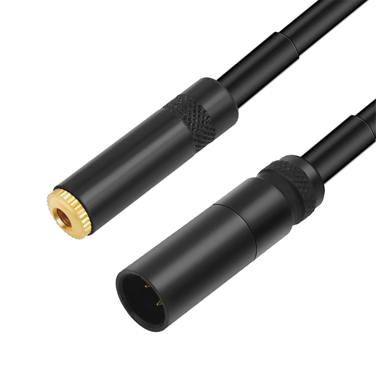 Cable adaptador convertidor de audio Mini XLR macho a 1/8 TRS hembra eficiente