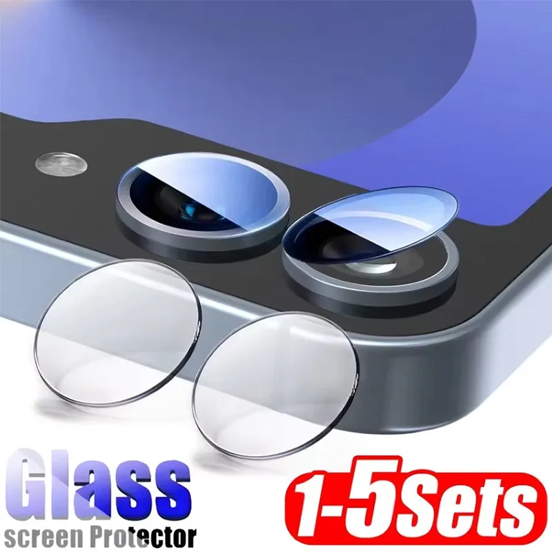 Film de protection d'objectif de caméra pour Samsung Galaxy Z, possède 6 Z Flip 6, verre du Guatemala HD, film de protection arrière anti-rayures, 1-5 ensembles