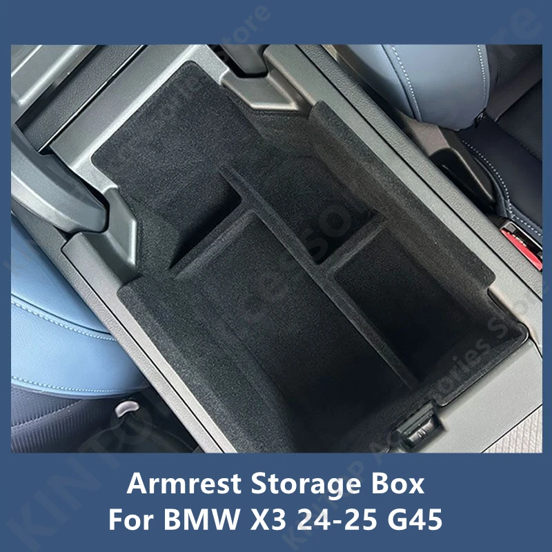 

Для BMW X3 24-25 G45 ящик для хранения в подлокотнике, украшение интерьера автомобиля, модификация, защитные аксессуары, ремонт