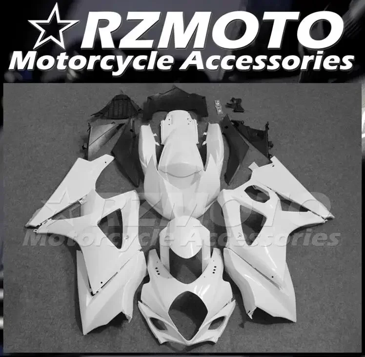 

Injection Mold New ABS Motorcycle Fairings Kits Fit For SUZUKI 1000 K7 2007 2008 Bodywork Set Custom White