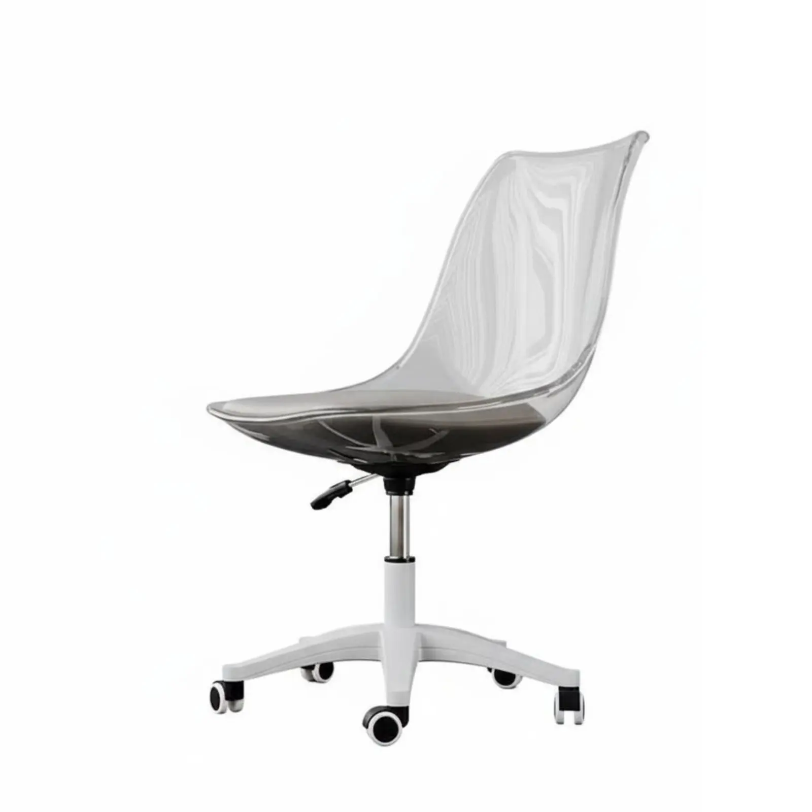 armless-clear-rolling-chair-height-adjustable-clear-rolling-chair-transparent-design-padded-pad-for-students-makeup-users