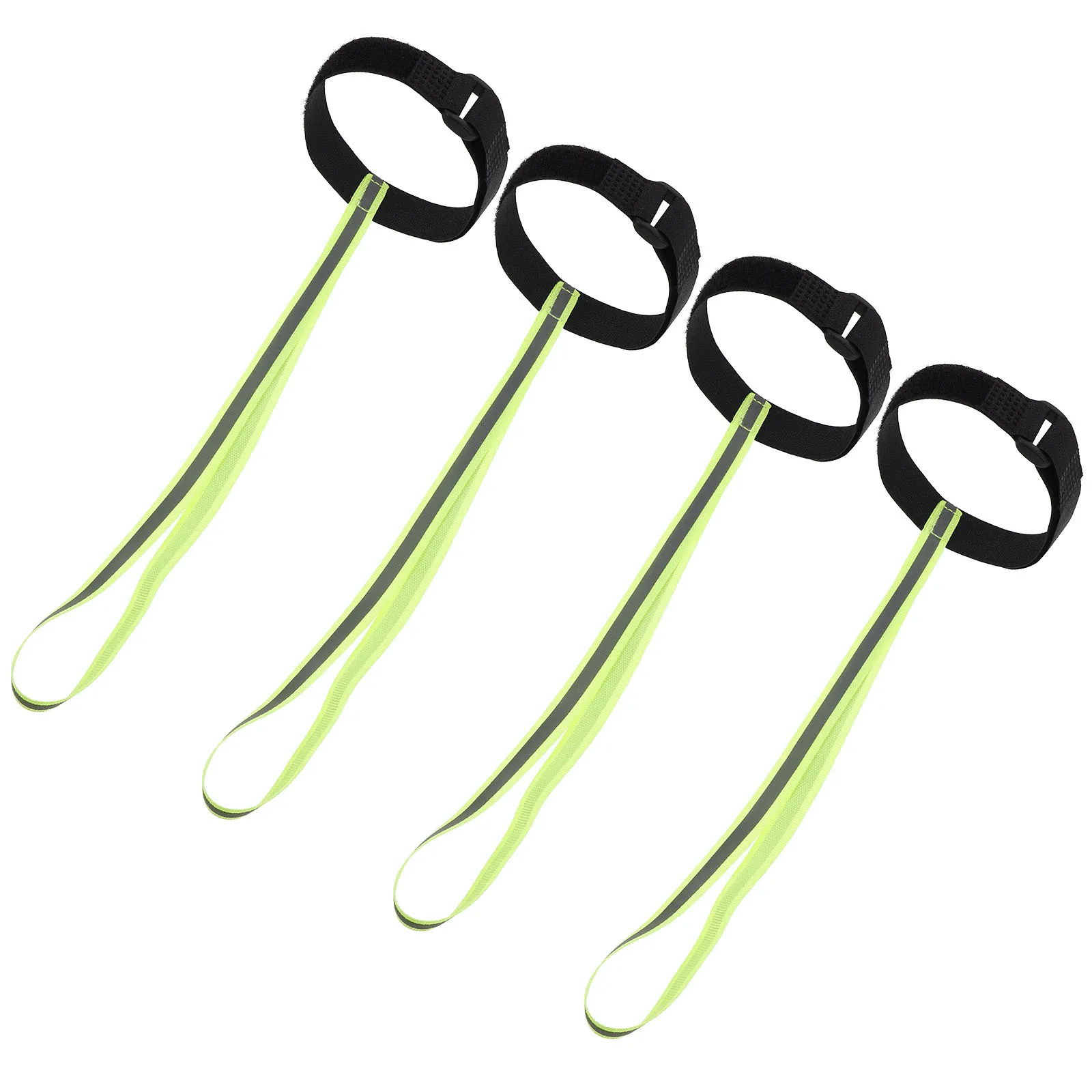

4 Pcs Ski Glove Wristband Mitten Strap Keeper Anti Lost for Gloves Handcuff Straps Sports Elastic Leash Nylon Binding Rope