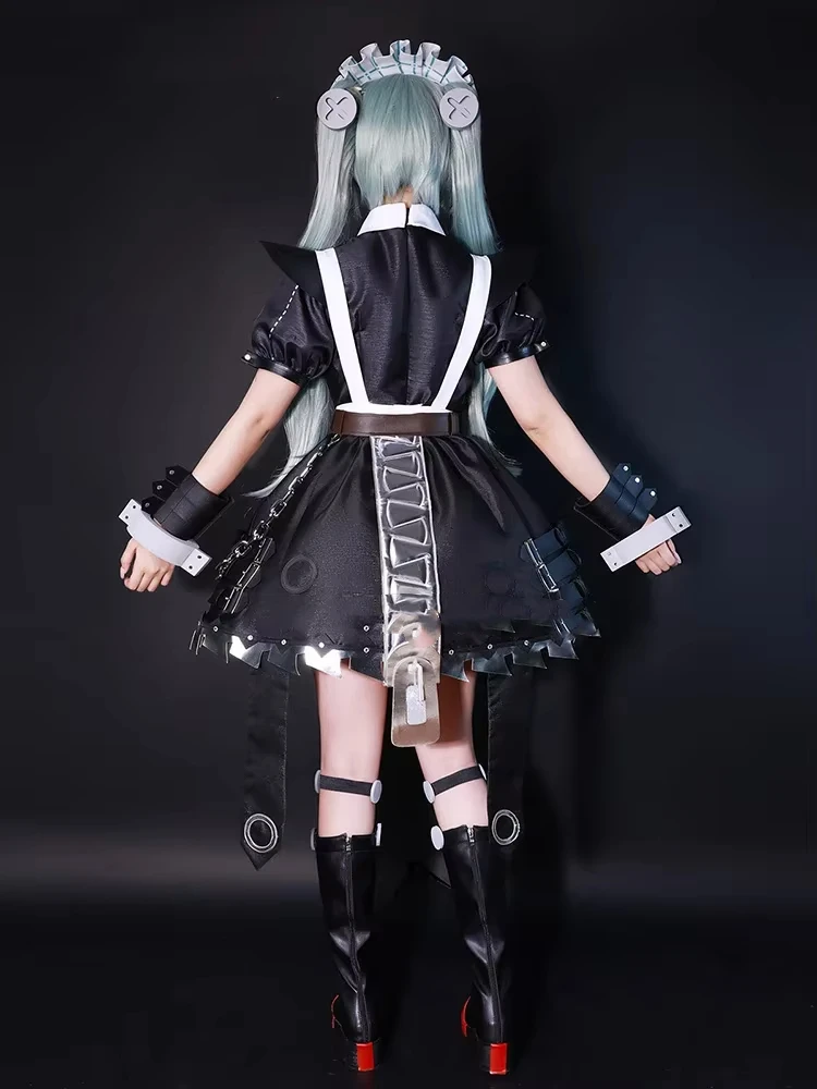 【Wetrose】In Stock Corin Wickes Cosplay Costume Battle Maid Zzz Zenless Zone Zero Корин Векс Full Set Wig Halloween Xmas