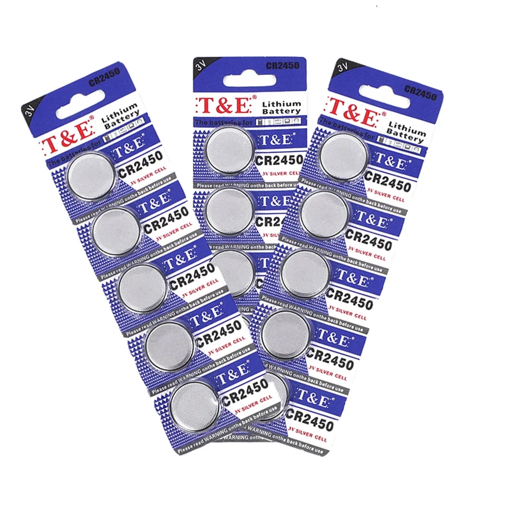 Pila CR2450 litio 3V para electrónica de pesca - imagen 4