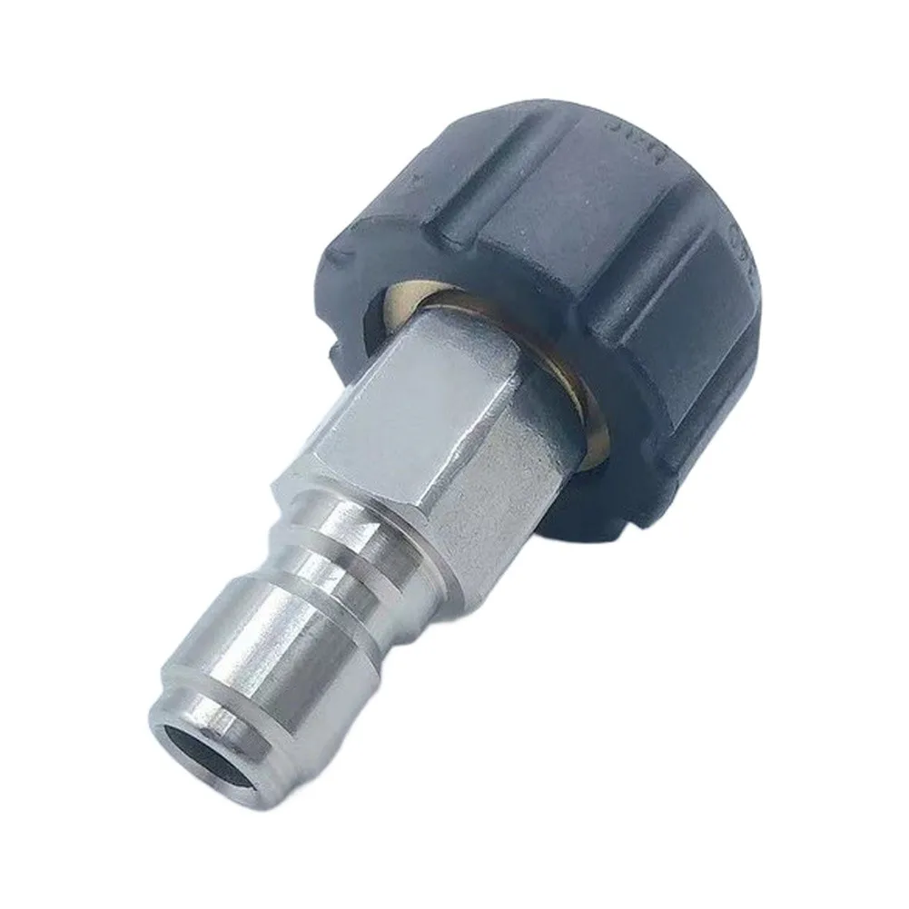 High-Pressure Cleaning Machine Connectors Washer Hose Adapter Set M22 14mm To 3/8 Quick Connect For Washer Hose Parts