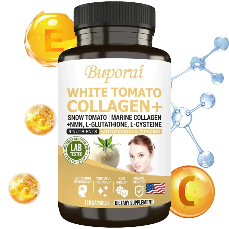 

White Tomato Collagen Supplement - Improve Dull Skin, Whiten, Reduce Wrinkles, Anti-oxidation, Anti-aging