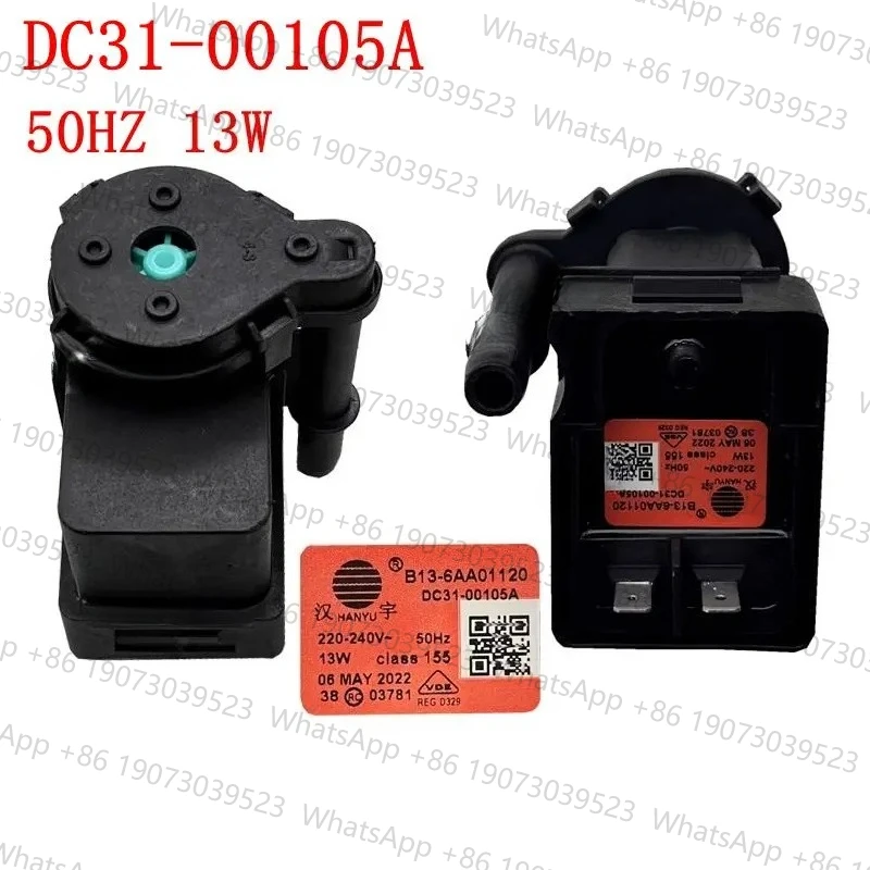 For Samsung Clothes Dryer Drain Pump B13-6AA01120 50HZ 13W 220V DC31-00105A Drainage Motor Washer Parts