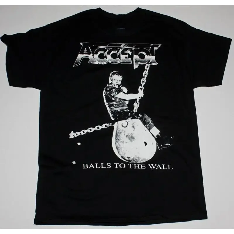 Accept Balls To The Wall Black Men S 234Xl T Shirt D544