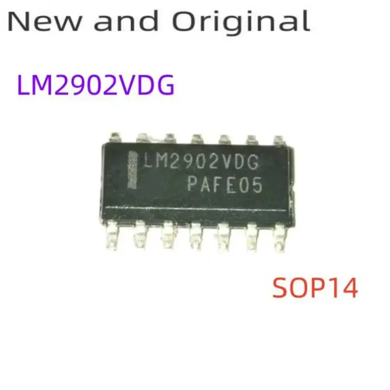 

LM2902VDR2G LM2902VDG SOP14 New and Original Single Supply Quad Operational Amplifiers