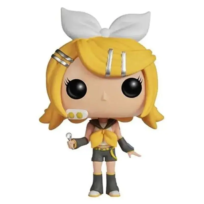 FUNKO POP Anime Hatsune Miku Keyring Pocket Pop Keychain Toy Action Toy Figures Key Chain Vinyl Figure Doll Toys for Children view 5