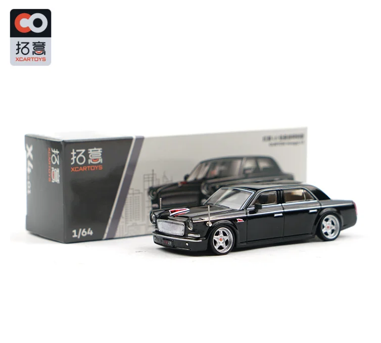 XCARTOYS-Modelo de carro de liga, Bandeira Vermelha L5, Suspensão Inferior, Edição Especial, Brinquedo de Coleção, Exibição, Brinquedo Menino, 1:64