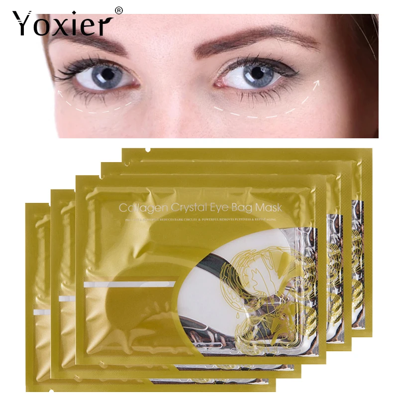 

Eye Mask Anti-Aging Anti-Wrinkle Remove Dark Circles Eye Bags Moisturizing Whitening Firming Lift Shrink Pores Eye Care 5pair